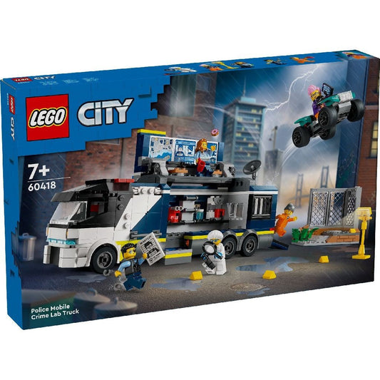 Lego city laborator mobil de criminalistica 60418, LEGO - Publisol.ro