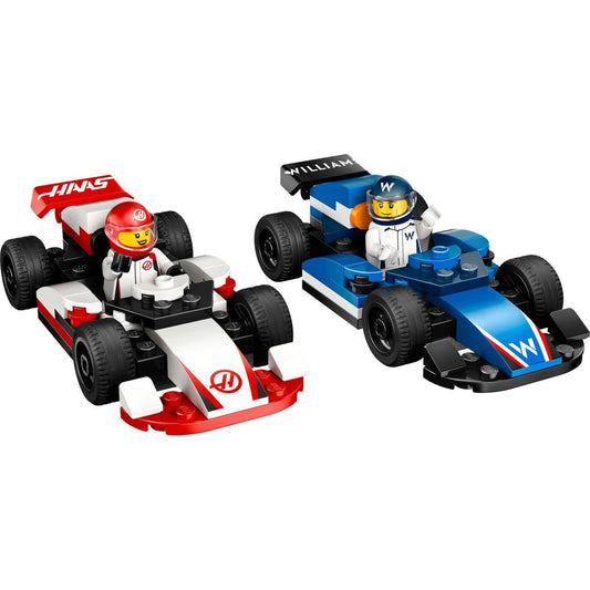 Lego city masini de curse f1 williams racing si haas f1 60464, LEGO - Publisol.ro