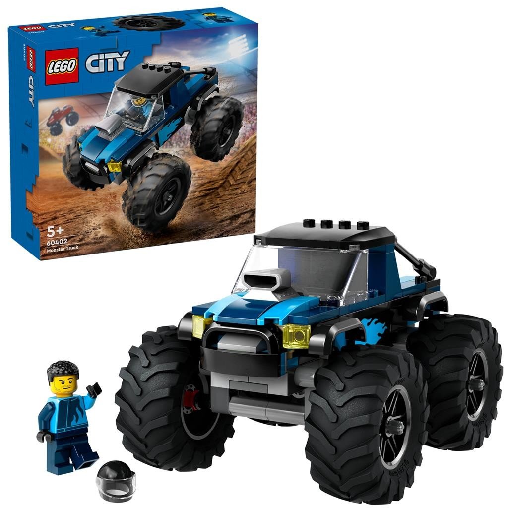Lego City monster truck albastru 60402 - Publisol.ro