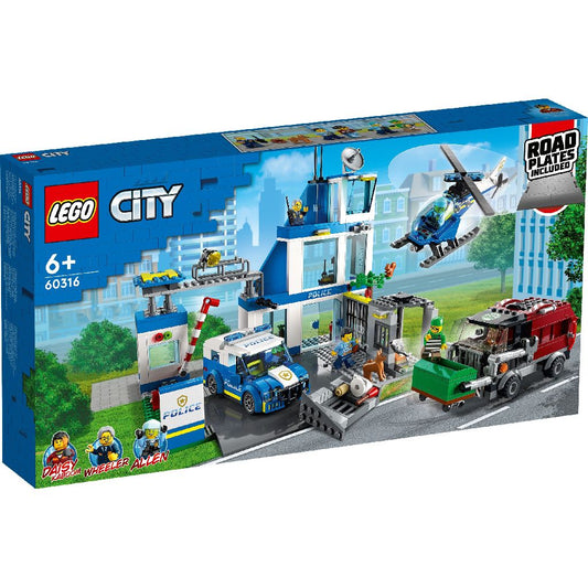 Lego city sectie de politie 60316, LEGO - Publisol.ro