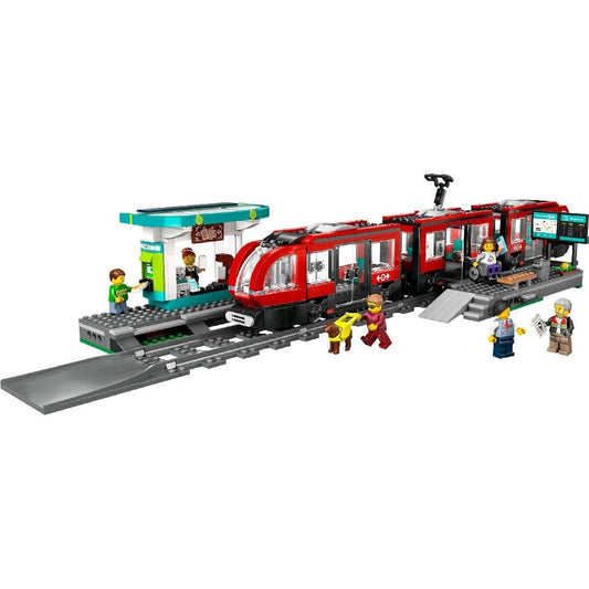 Lego city trains statie si tramvai in centrul orasului 60423 , LEGO - Publisol.ro