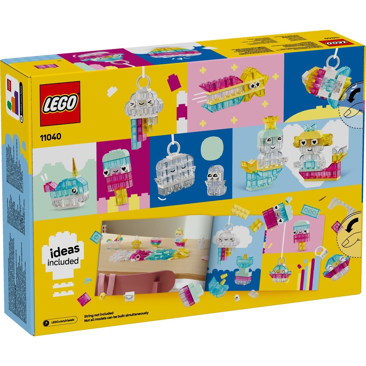 Lego Classic cutie transparenta magica 11040 - Publisol.ro
