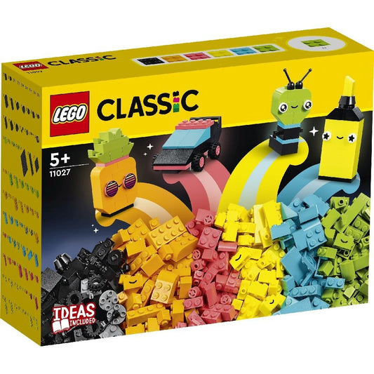 Lego classic distractie creativa cu neoane 11027, LEGO - Publisol.ro