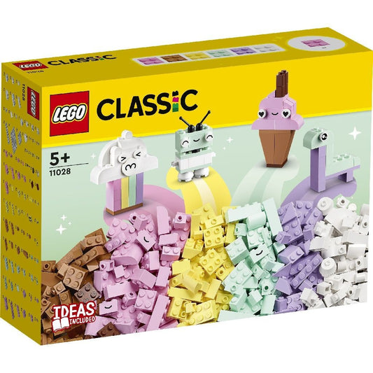 Lego classic distractie creativa in culori pastelate 11028, LEGO - Publisol.ro