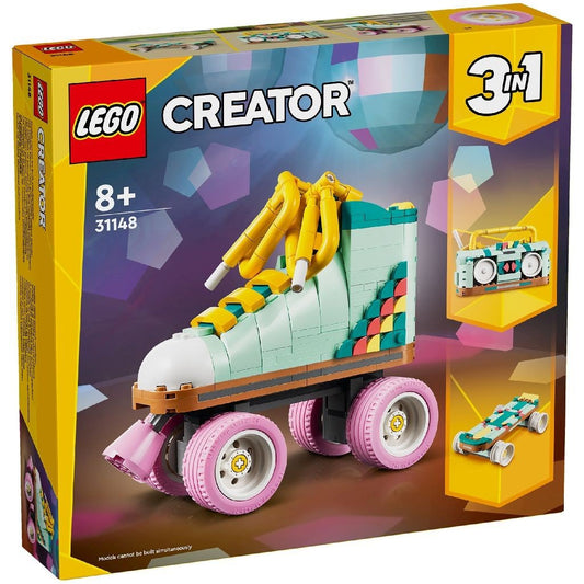 Lego creator 3in1 patina cu rotile retro 31148, LEGO - Publisol.ro