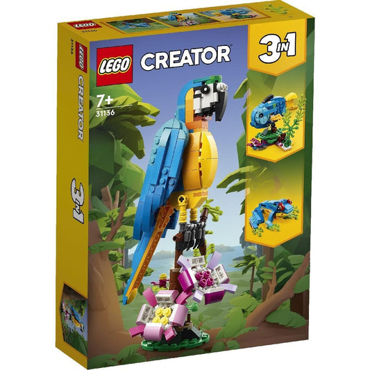 Lego creator papagal exotic 31136, LEGO - Publisol.ro
