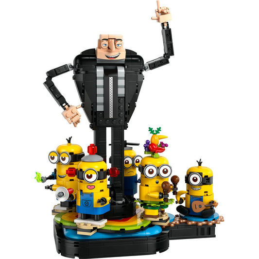 Lego despicable me4 gru si minionii din caramizi 75582, LEGO - Publisol.ro