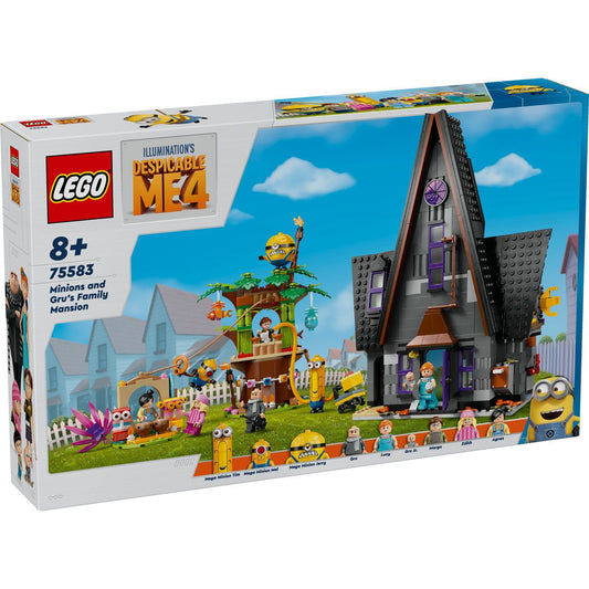 Lego despicable me4 resedinta de familie a lui gru si a minionilor 75583, LEGO - Publisol.ro