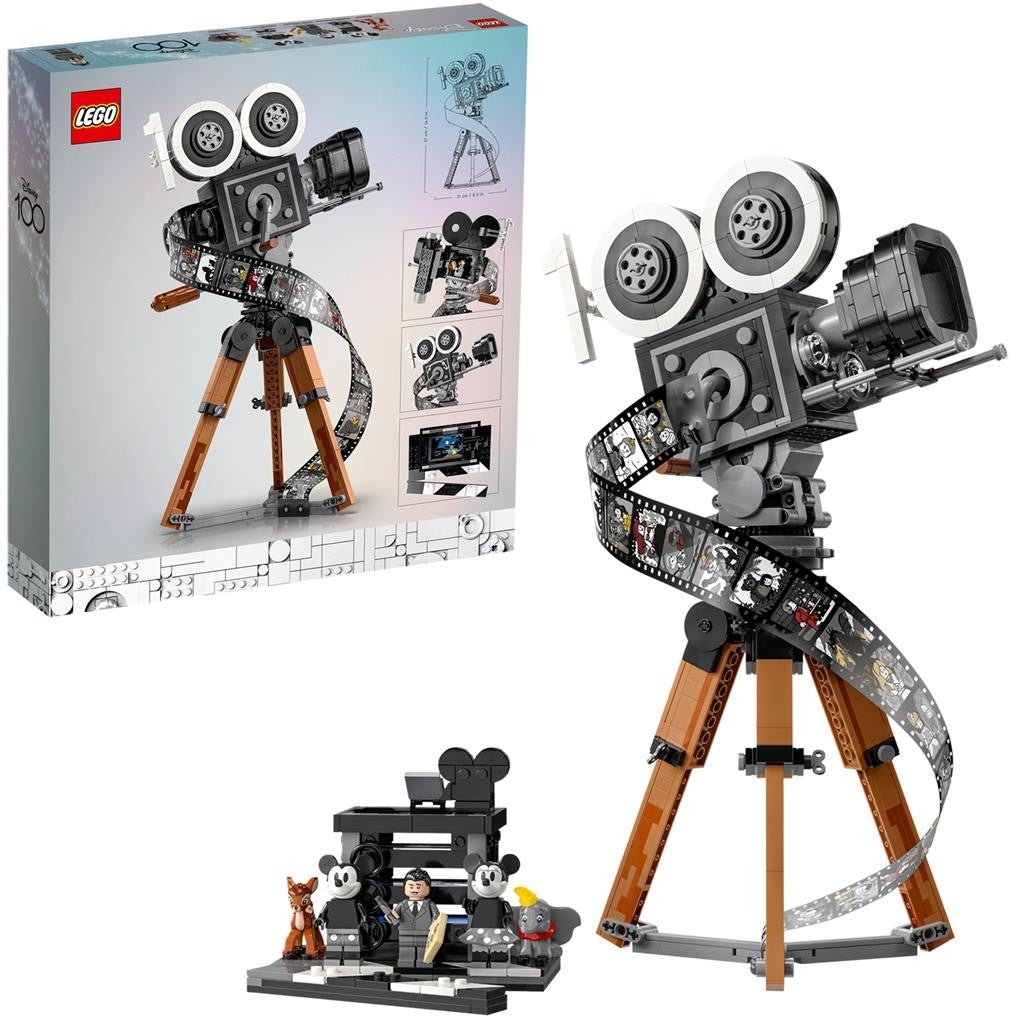 Lego Disney camera de filmat omagiu pentru walt Disney 43230 - Publisol.ro