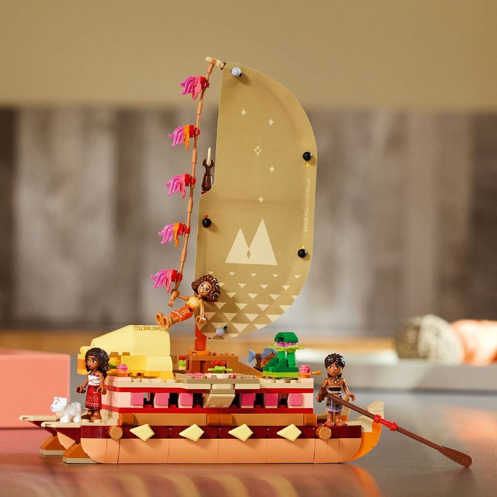Lego disney canoea de aventura a moanei 43270, LEGO - Publisol.ro