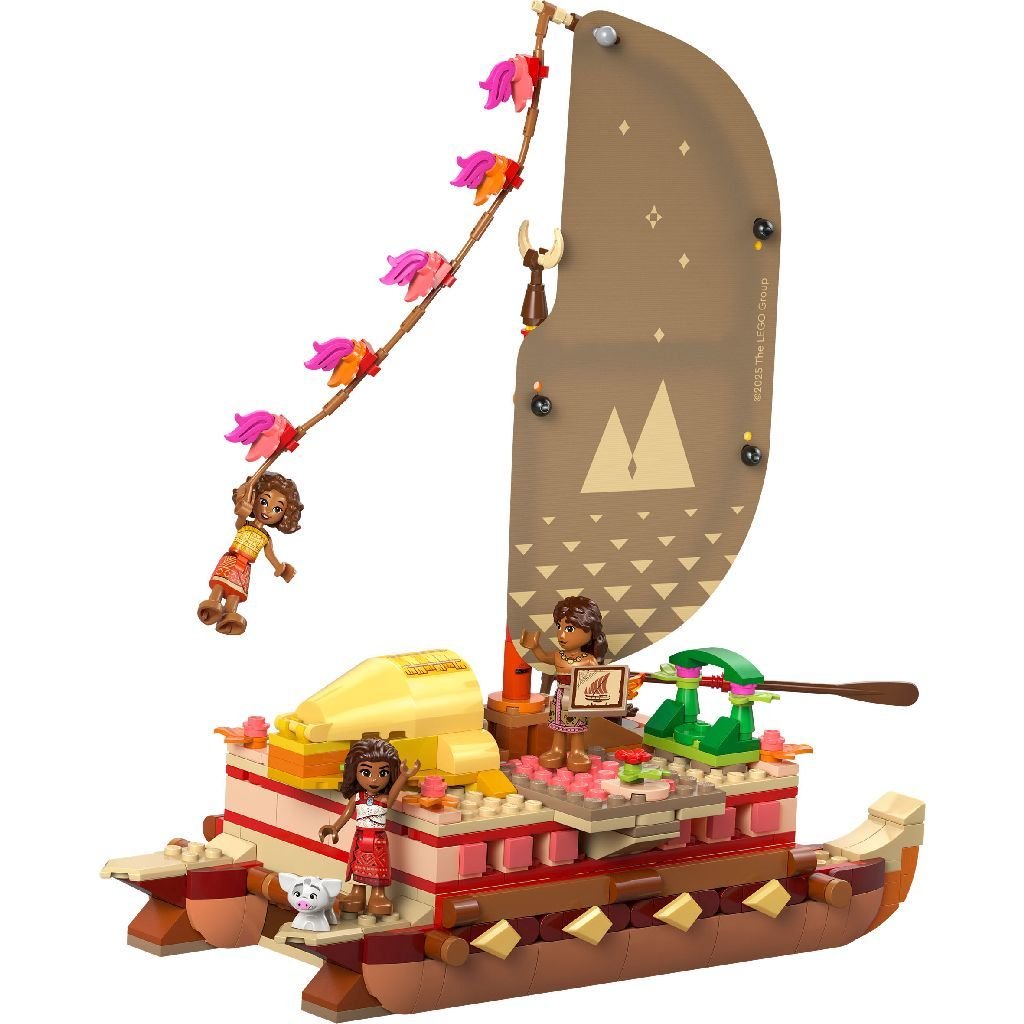 Lego disney canoea de aventura a moanei 43270, LEGO - Publisol.ro