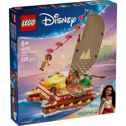 Lego disney canoea de aventura a moanei 43270, LEGO - Publisol.ro