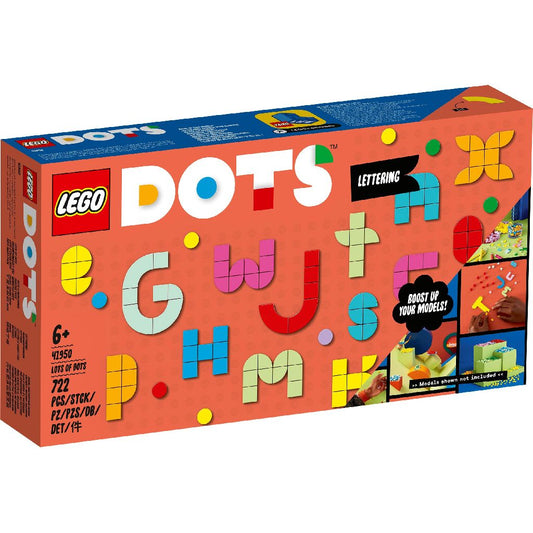 Lego dots o multime de dots inscriptie 41950, LEGO - Publisol.ro
