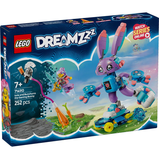 Lego dreamzzz izzie si iepurasul de gaming bunchurro 71490, LEGO - Publisol.ro