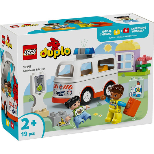 Lego duplo ambulanta si sofer 10447, LEGO - Publisol.ro