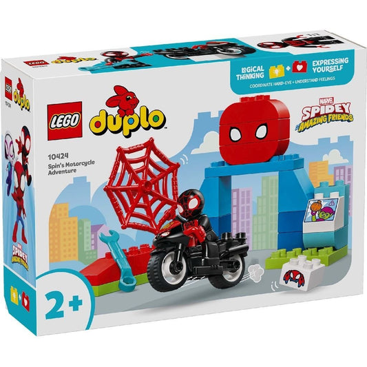 Lego duplo aventura pe motocicleta a lui spin 10424, LEGO - Publisol.ro