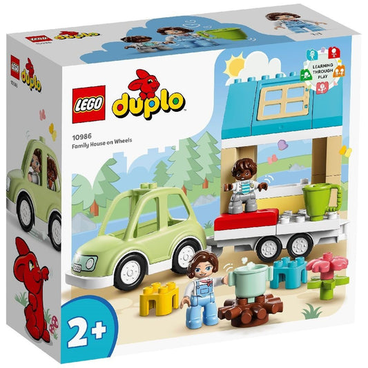 Lego duplo casa pe roti a familiei 10986, LEGO - Publisol.ro
