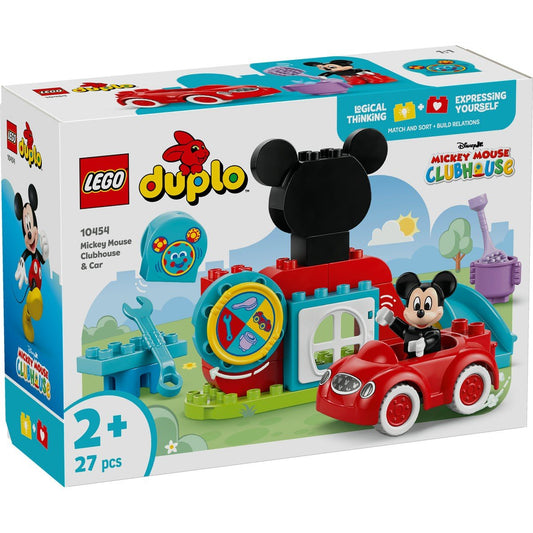 Lego Duplo clubul si masina lui Mickey Mouse 10454 - Publisol.ro