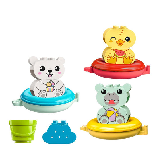 Lego duplo distractie la baie tren cu animale plutitoare 10965, LEGO - Publisol.ro