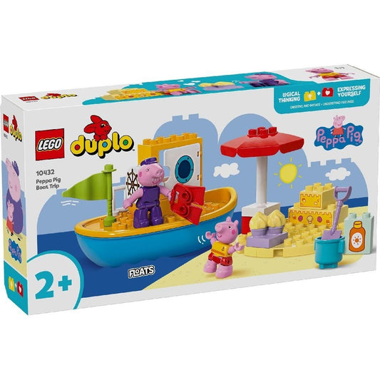 Lego duplo excursia cu barca a purcelusei peppa 10432, LEGO - Publisol.ro