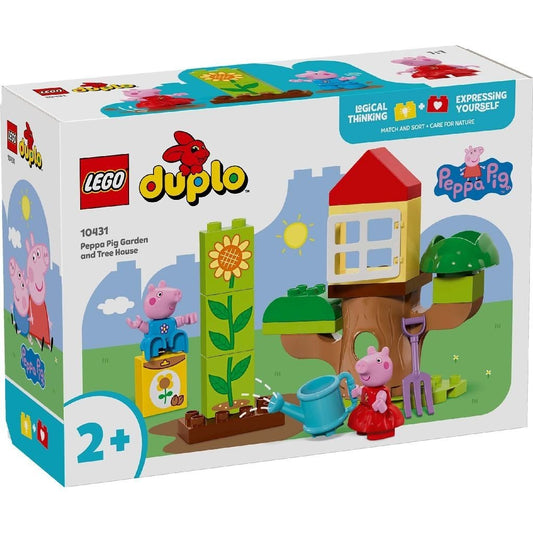 Lego duplo gradina si casa din copac a purcelusei peppa 10431, LEGO - Publisol.ro