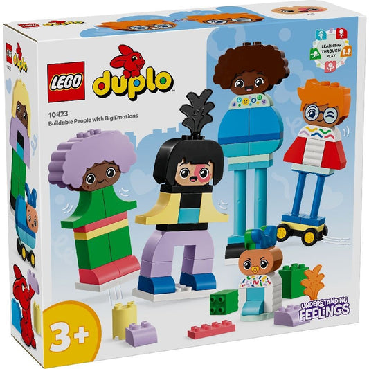 Lego duplo oameni construibili cu emotii mari 10423, LEGO - Publisol.ro