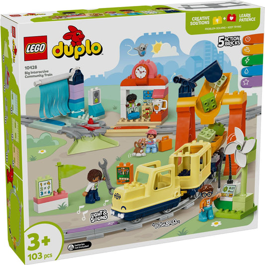 Lego duplo tren comunitar interactiv 10428, LEGO - Publisol.ro