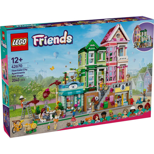 Lego friends apartamente si magazine în orasul heartlake 42670, LEGO - Publisol.ro