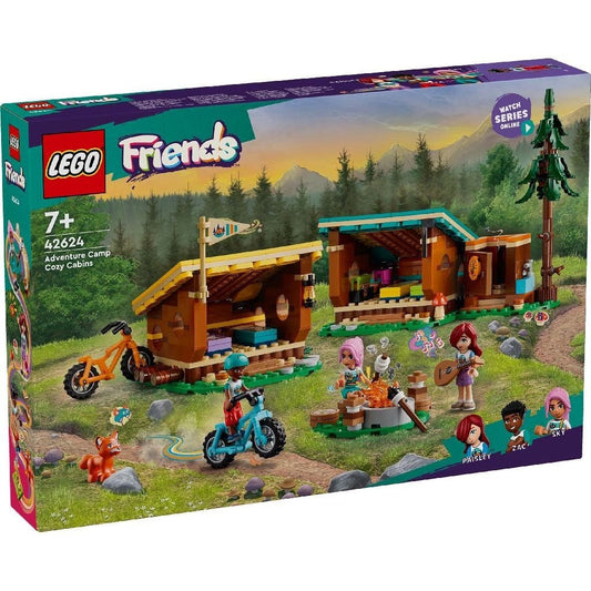 Lego friends cabane confortabile in tabara de aventuri 42624, LEGO - Publisol.ro