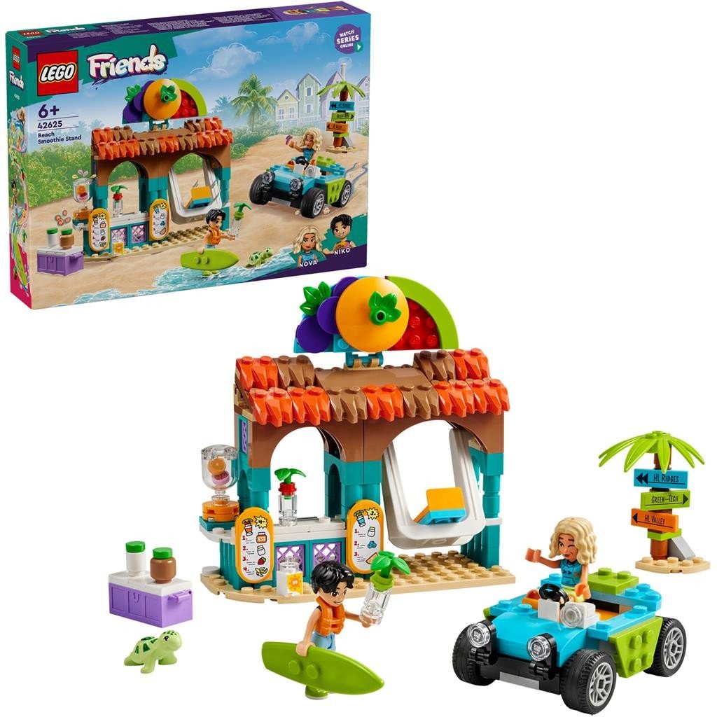 Lego friends chiosc de smoothie - uri pe plaja 42625, LEGO - Publisol.ro