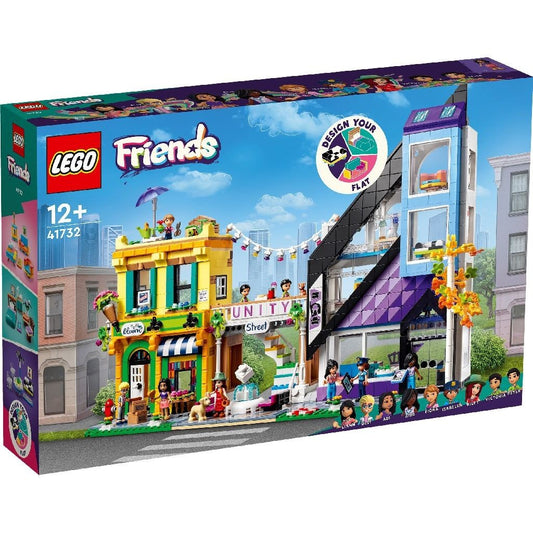 Lego friends florarie si magazin de design in centrul orasului 41732, LEGO - Publisol.ro