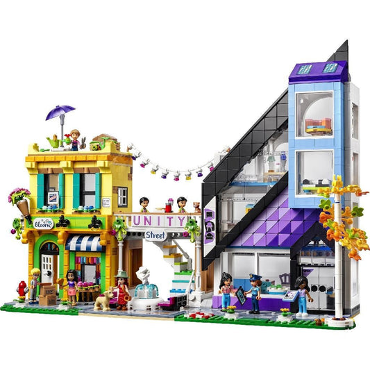 Lego friends florarie si magazin de design in centrul orasului 41732, LEGO - Publisol.ro