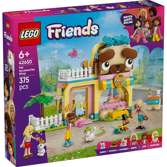 Lego friends magazin de accesorii pentru animale de companie 42650, LEGO - Publisol.ro