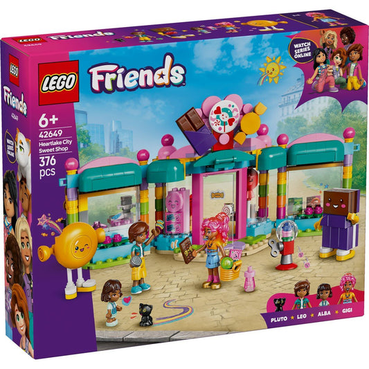 Lego friends magazinul de dulciuri din orasul heartlake 42649, LEGO - Publisol.ro