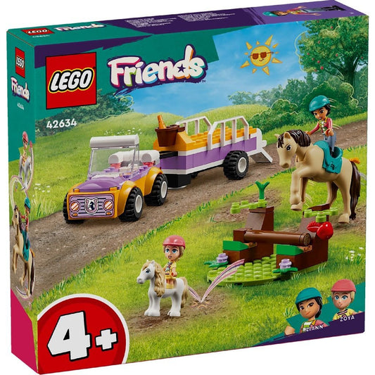 Lego friends remorca cu cal si ponei 42634, LEGO - Publisol.ro