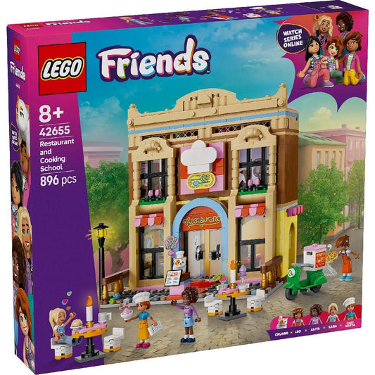 Lego friends restaurant si scoala de gastronomie 42655, LEGO - Publisol.ro