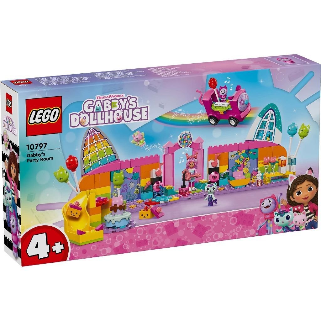 Lego gabbys dollhouse camera de party a lui gabby 10797, LEGO - Publisol.ro