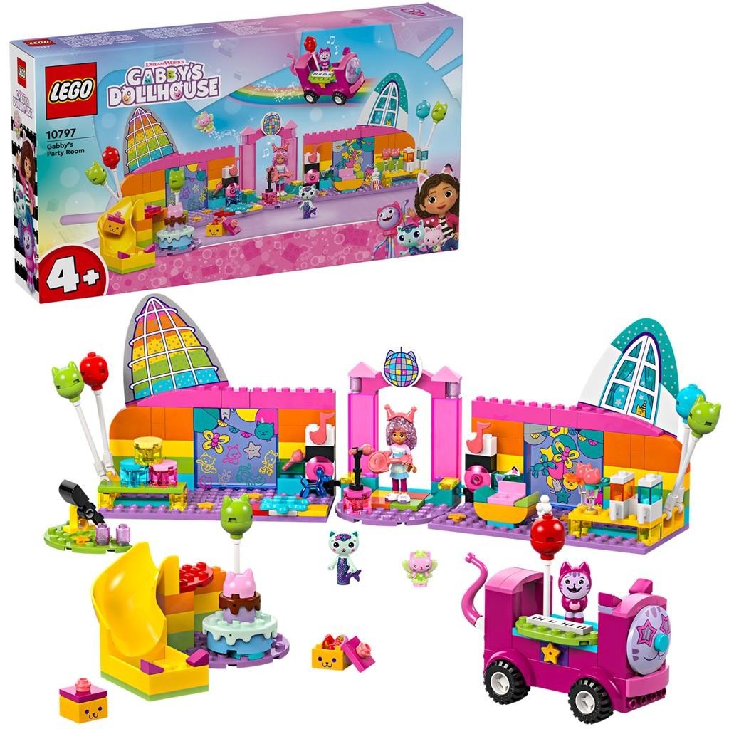 Lego gabbys dollhouse camera de party a lui gabby 10797, LEGO - Publisol.ro