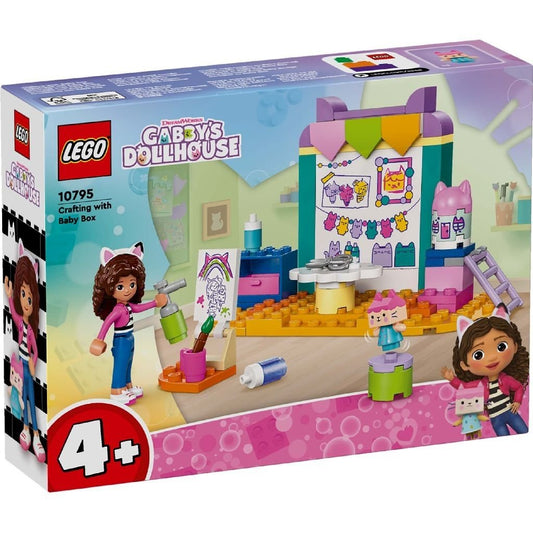 Lego gabbys dollhouse creatii mestesugite cu bebe cutiuta 10795, LEGO - Publisol.ro