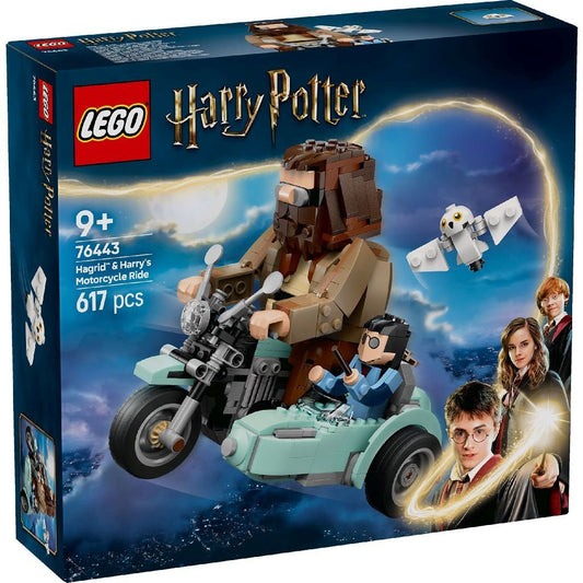 Lego harry potter tm hagrid si harry pe motocicleta 76443, LEGO - Publisol.ro