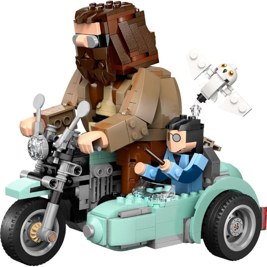 Lego harry potter tm hagrid si harry pe motocicleta 76443, LEGO - Publisol.ro