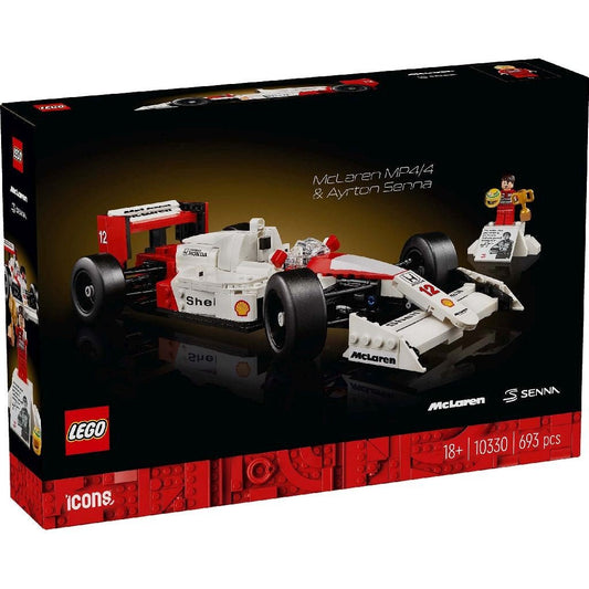 Lego icons mclaren mp4/4 si ayrton senna 10330, LEGO - Publisol.ro