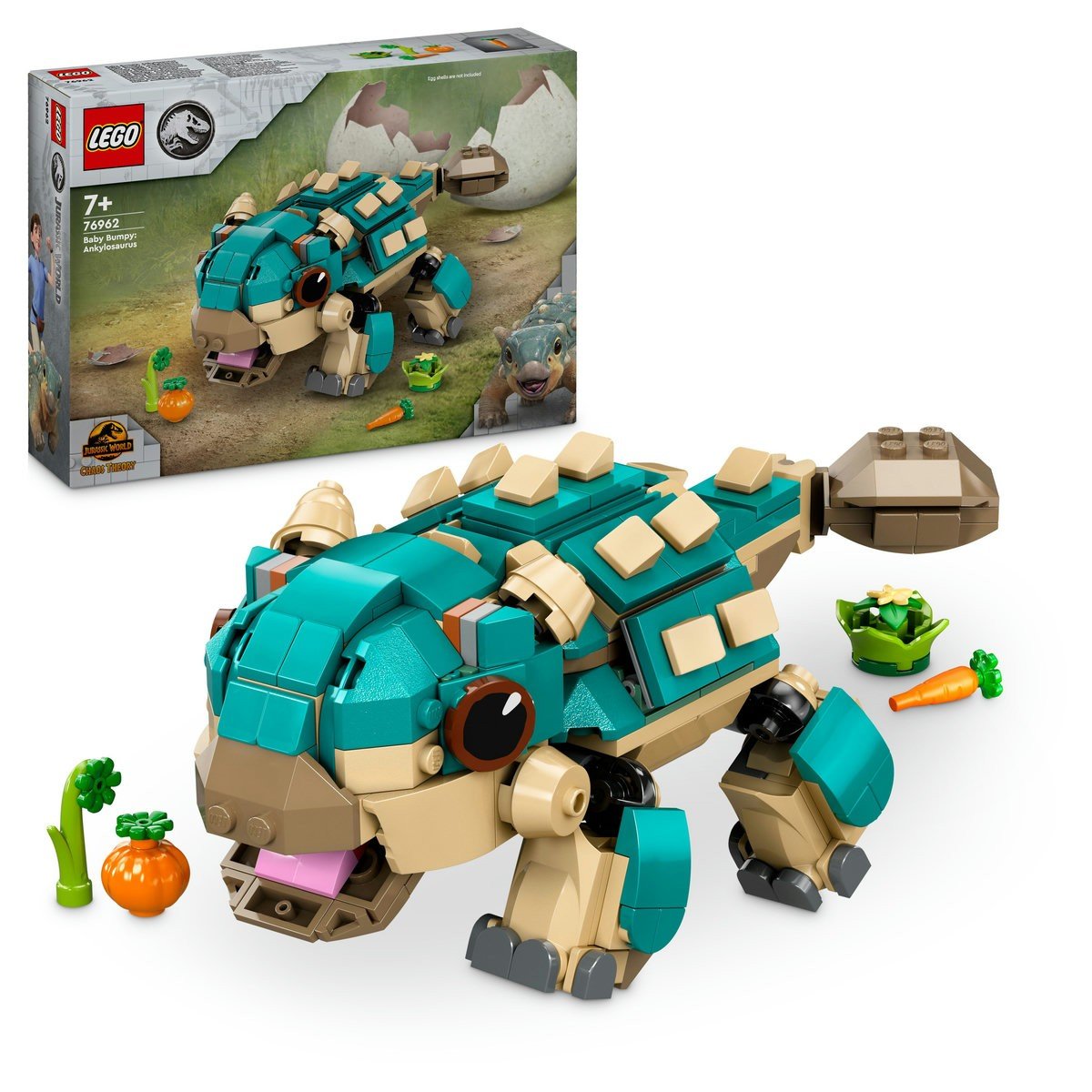 Lego Jurassic world bebelusa bumpy ankylosaurus 76962 - Publisol.ro