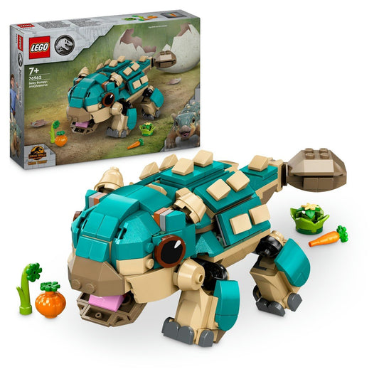 Lego Jurassic world bebelusa bumpy ankylosaurus 76962 - Publisol.ro