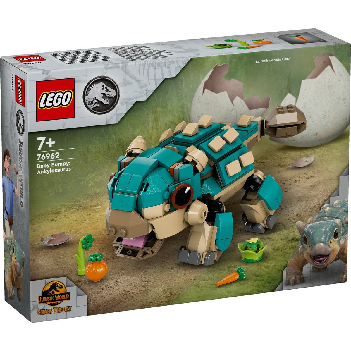 Lego Jurassic world bebelusa bumpy ankylosaurus 76962 - Publisol.ro