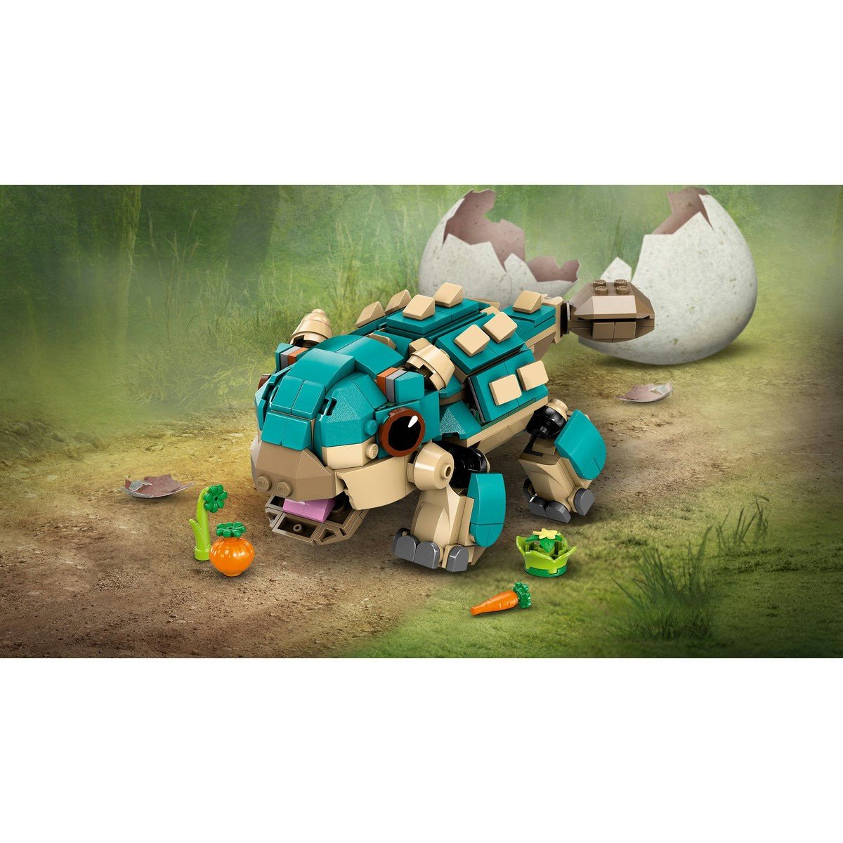 Lego Jurassic world bebelusa bumpy ankylosaurus 76962 - Publisol.ro