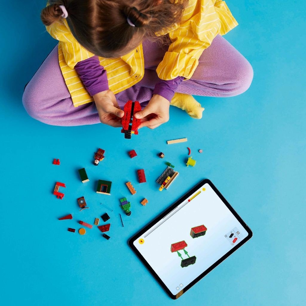 Lego Marvel Iron Man cu motocicleta si Hulk 76287 - Publisol.ro