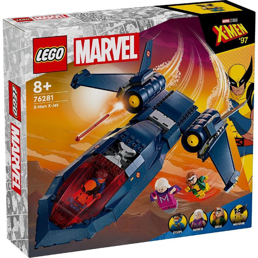 Lego marvel super heroes avionul x jet al x men 76281, LEGO - Publisol.ro