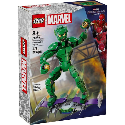 Lego marvel super heroes figurina de constructie green goblin 76284, LEGO - Publisol.ro