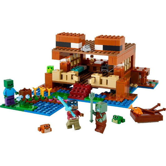 Lego minecraft casa broasca 21256, LEGO - Publisol.ro